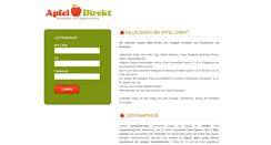 Desktop Screenshot of apfel-direkt.de